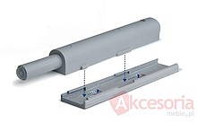 Pusch Do Drzwi Bez Uchwytów 40mm z adapterem Gamet - Gamet