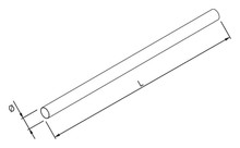 Kolumna  fi50 L-1500 chrom połysk - Rejs