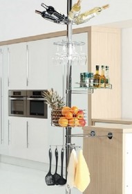 Kolumna  fi50 L-1500 chrom połysk - Rejs