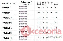 Uchwyt Aluminiowy 4066 dł. 276 mm - Schwinn