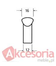 Uchwyt Aluminiowy dodatkowa stopka 4211 dł. 716 mm - Schwinn
