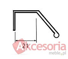 Uchwyt Aluminiowy 4299 dł. 64 mm - Schwinn