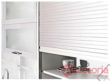 Żaluzja Rauvolet ML20 szer. 60/100cm wys. Aluminium z prowadnicami - Rehau
