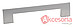 Uchwyt Mat Chrom 2406 dł 168 mm