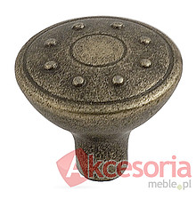 Gałka Mosiądz Patynowany 2276 średnica 28 mm - Schwinn