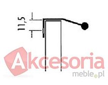 Uchwyt 2361 - chrom mat / rozstaw 32 mm - Schwinn