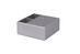 Stopka do mebli 6435 - tworzywo - mat chrom lakier. wys. 2,5 cm