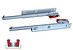 Prowadnica kryta z hamulcem PD  dł.45cm Wysuw 75% Gamet