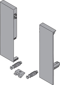 Szuflady Mocowanie frontu szuflady wewnętrznej ANTARO ZIF.74D0 / wys. D / szary - Blum