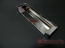 Uchwyt wpuszczany  UN50 128 mm Chrom połysk - Gamet