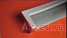 Uchwyt wpuszczany ZnAl UN50 128 mm Nikiel Satynowy - Gamet