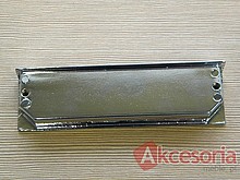 Uchwyt wpuszczany ZnAl UN50 128 mm Nikiel Satynowy - Gamet