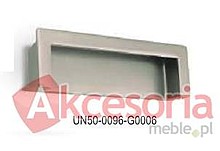 Uchwyt wpuszczany ZnAl UN50 128 mm Nikiel Satynowy - Gamet