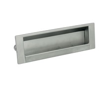 Uchwyt wpuszczany UN63 - chrom satynowy / rozstaw 128 mm - Gamet