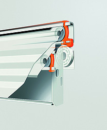 Szuflada METABOX 320M H=86mm Wysuw75% Biała dł.25cm Blum - Blum