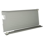 Szuflada METABOX 320H firmy Blum. Bok H=150mm, Dł.35cm, 25kg, Wysuw Częściowy, SzaraKomplet Metabox 320H zawiera prowadnice korpusu prawą i lewą oraz boki...