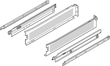 Szuflada METABOX 330M H=86mm Wysuw100% Kremowa dł.50cm Blu - Blum