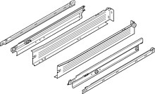 Szuflada METABOX 330N H=54mm Wysuw100% Kremowa dł.50cm Blu - Blum