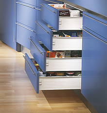Szuflady Szuflada METABOX 330H H=150mm Wysuw100% Kremowa dł.55cm Blu - Blum
