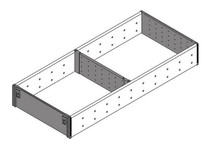 Organizacja szuflad Wkład na sztućce robocze ORGA-LINE do Tandembox - inox / 19.4x50 cm - Blum