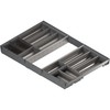 Wkład na sztućce ORGA-LINE do Tandembox - inox / 80x50 cm  - Blum