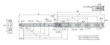 Prowadnice do szuflad Prowadnica kulkowa DZ2132 / dł. 70 cm / 35 kg / wysuw 75%  - Accuride