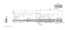 Prowadnice do szuflad Prowadnica kulkowa DZ3732 / dł. 30 cm / 40 kg / wysuw 100% - Accuride