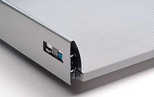 Mata Antypoślizgowa Modern Line 332mmx474mm, W Prążki -Srebrna - Agoform