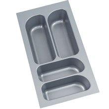 FUTURA Wkład Do Szuflad 30L 440-490mm x 200-240mm Srebrny - IMPORT