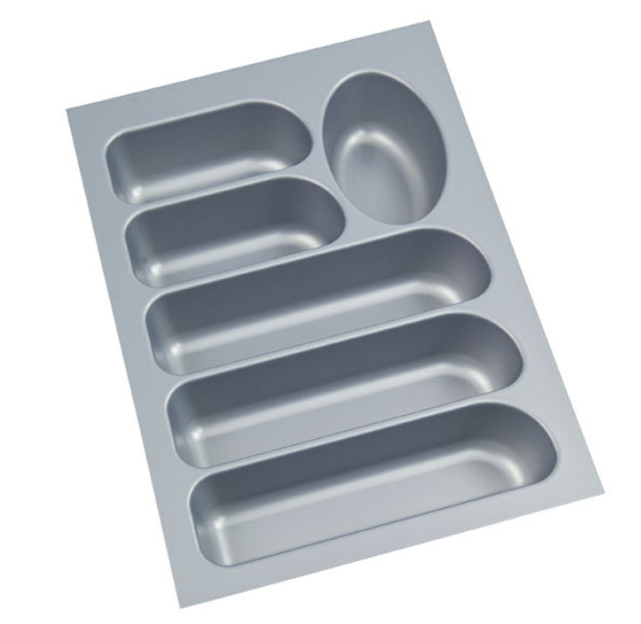 FUTURA Wkład Do Szuflad 40L 440-490mm x 300-340mm Srebrny