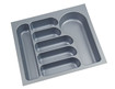 FUTURA Wkład Do Szuflad 60L 440-490mm x 500-540mm Srebrny