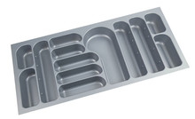 FUTURA Wkład Do Szuflad 100L 440-490mm x 900-940mm Srebrny - Agoform