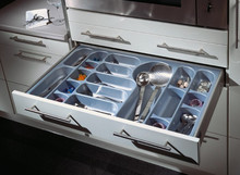 FUTURA Wkład Do Szuflad 100L 440-490mm x 900-940mm Srebrny - Agoform