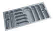 FUTURA Wkład Do Szuflad 100L 440-490mm x 900-940mm Srebrny