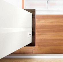 Tandembox INTIVO Boki Do Wys.L=198mm dł.40cm Jedwabiście-białe - Blum