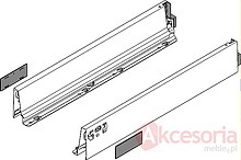 Szuflady Boki TANDEMBOX ANTARO / wys. M=83 mm / dł. 35 cm / biały - Blum