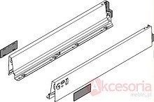 Szuflady Boki TANDEMBOX ANTARO / wys. M=83 mm / dł. 45 cm / biały - Blum