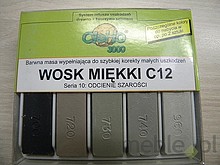 Wosk Retuszujący Miękki C12 CleHo Seria 10 - 5 Sztabek - Ottimo
