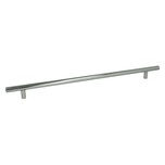 Reling RE10 - chrom połysk / rozstaw 416 mm   Wymiary: - długość całkowita: 496 mm - rozstaw otworów: 416 mm   Materiał: metal   Kolor pokrycia: chrom...