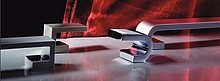 Uchwyt ZnAl US92 Chrom Rozstaw 128mm - Gamet
