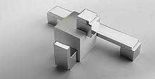 Gałka Aluminiowa GS48 Naturalne Aluminium(W) - Gamet