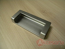 Uchwyt ZnAl UN59 chrom satynowy Rozstaw 160 mm - Gamet
