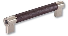 Uchwyt H170-182 Stal Szlachetna, Eko-skóra Brąz Rozst.160mm - Siro