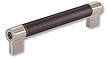 Uchwyt H170-182 Stal Szlachetna, Eko-skóra Brąz Rozst.160mm