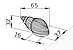 Uchwyt 1125-61 Muszelka Z Kolekcji Ocean Line Cyna