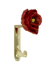 Wieszak 1788 Z Kolekcji Flower Mosiądz Błyszczący(W) - Siro