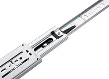 Prowadnica kulkowa 3832 25cm 45kg Wysuw 100% Biała Accuride - Accuride