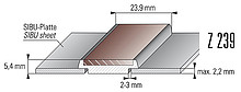 Profil SIBU PR Profile Z 239 Mocca matt SA - Sibu