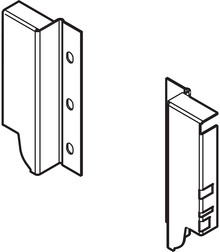 Szuflady Uchwyty ścianki tylnej TANDEMBOX ANTARO Z30K / wys. K=115mm / szary - Blum