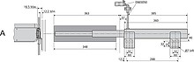 Zamki Zamek centralny do DAFR 65050-1 - czarny - Accuride